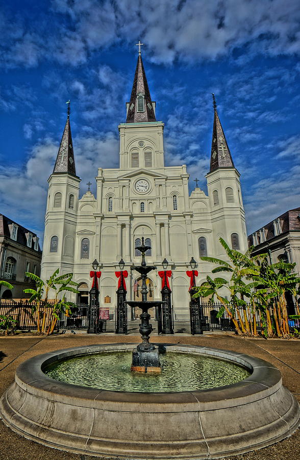 New Orleans Photograph - Saint Louis Cathedral  by Chuck Johnson