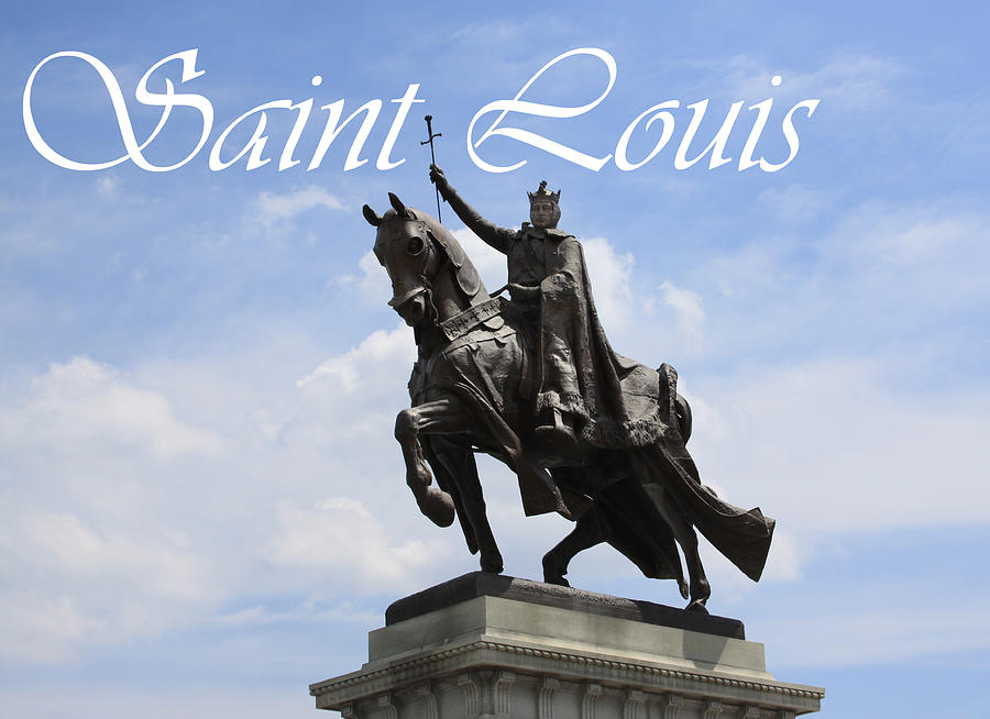 Saint Louis of France Photograph by John Lautermilch