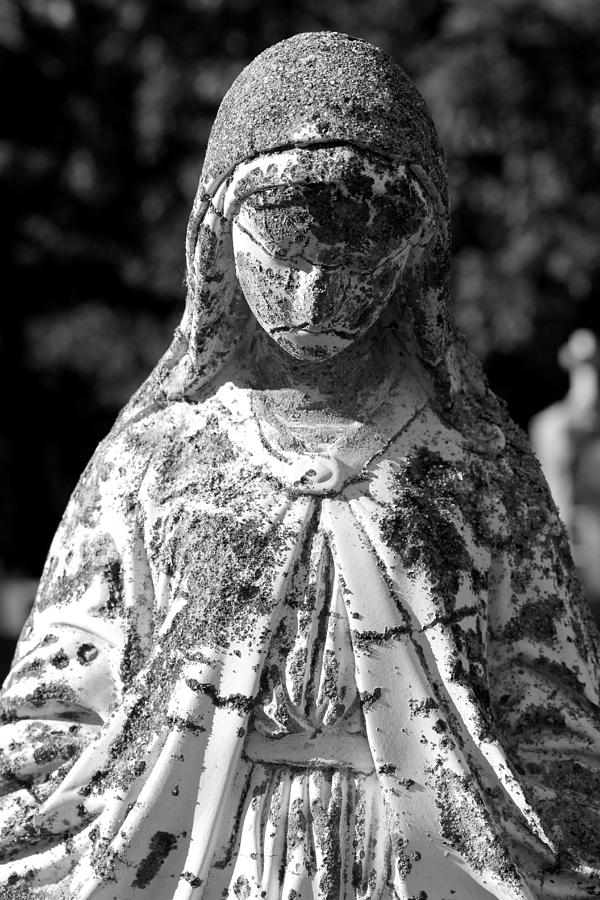 Black And White Photograph - Saint Mary 1 by Mary Bedy