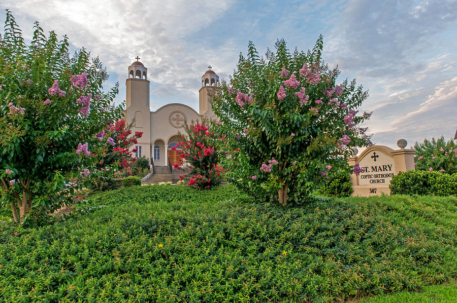 Saint Mary Coptic Orthodox Church   Greenville SC Photograph by Willie Harper
