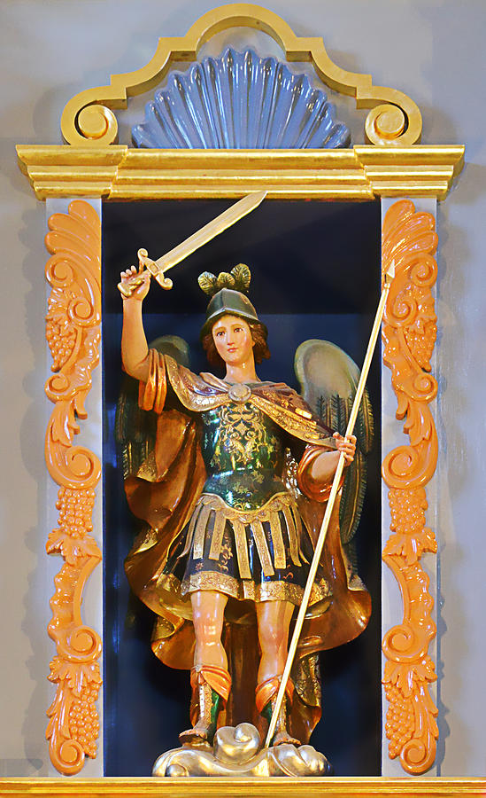 Saint Michael The Archangel Photograph by Alexandra Till