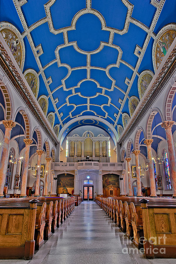 Romanesque Photograph - Saint Michaels Church by Susan Candelario