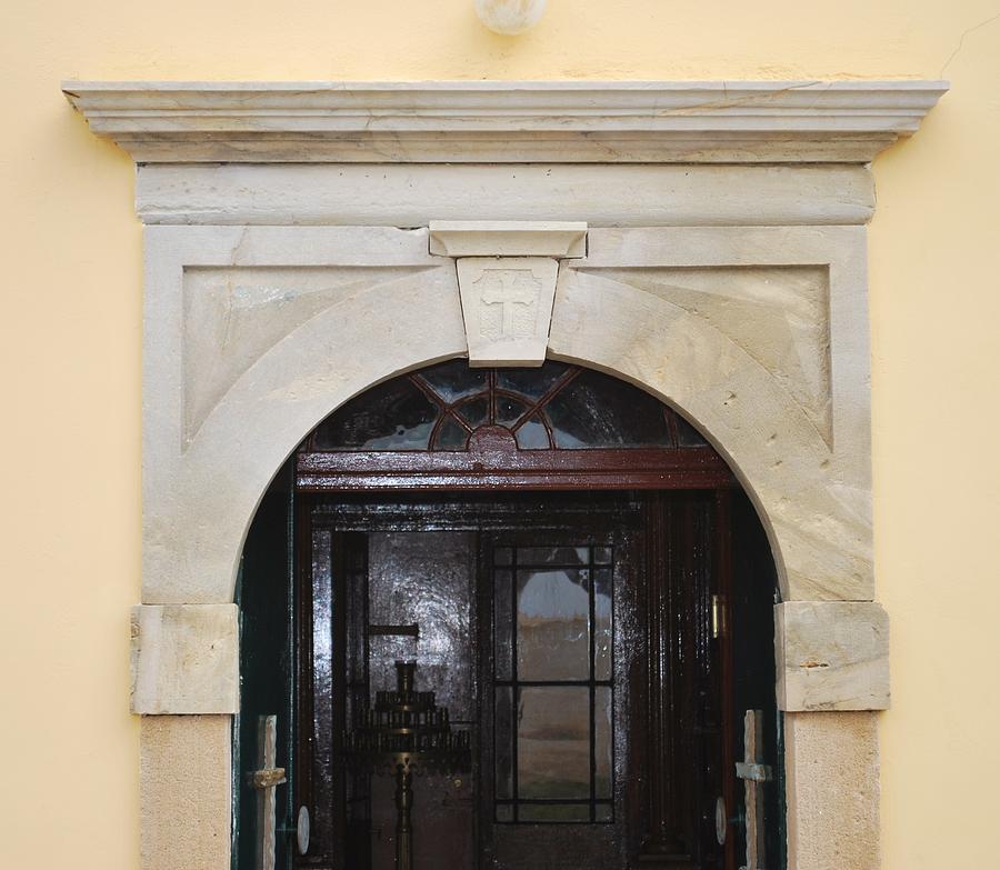 Saint Nicholas Door 1822 Photograph by George Katechis