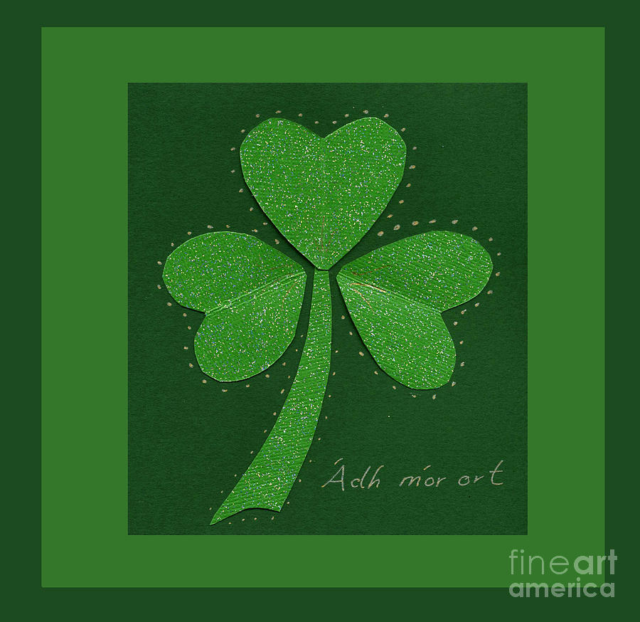Saint Patricks Day Collage Number 13 Mixed Media