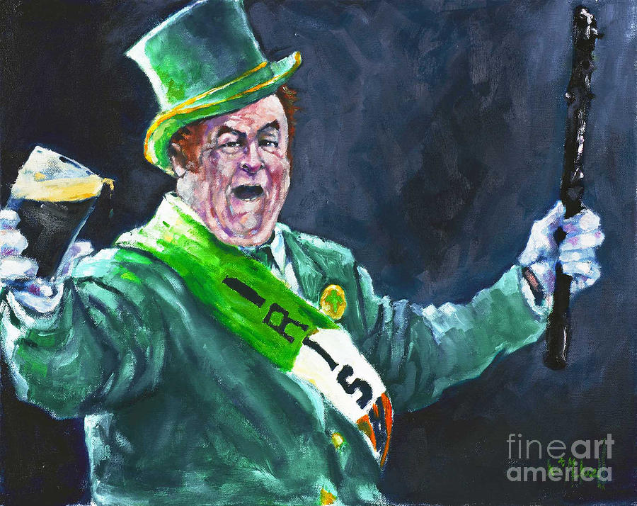Saint Pats Parade Painting by Kevin McKrell