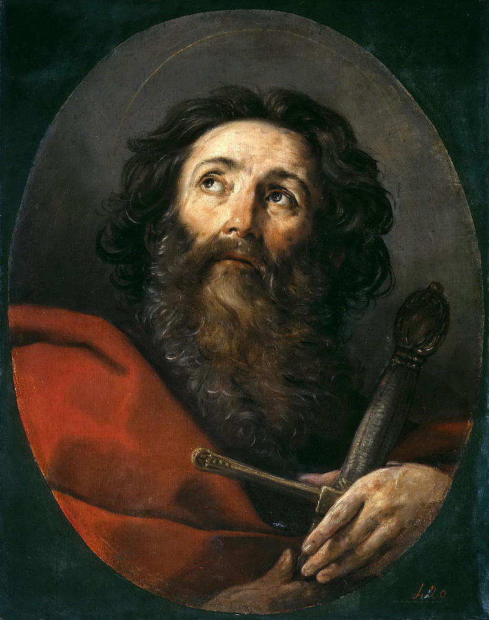 Saint Paul Painting by Guido Reni