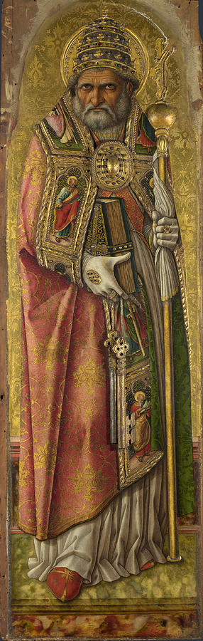 Carlo Crivelli Painting - Saint Peter by Carlo Crivelli
