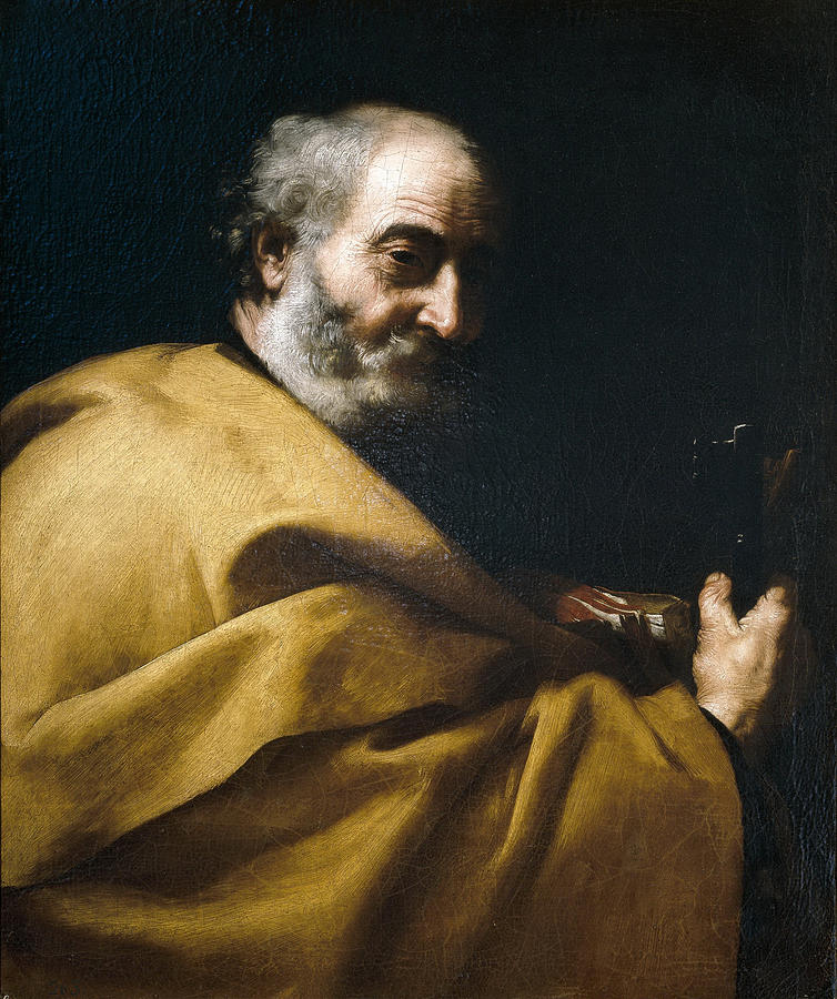 Jusepe De Ribera Painting - Saint Peter by Jusepe de Ribera