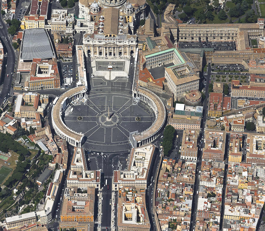 Saint Peter’s Basilica, Vatican City Photograph By Blom Asa - Fine Art 