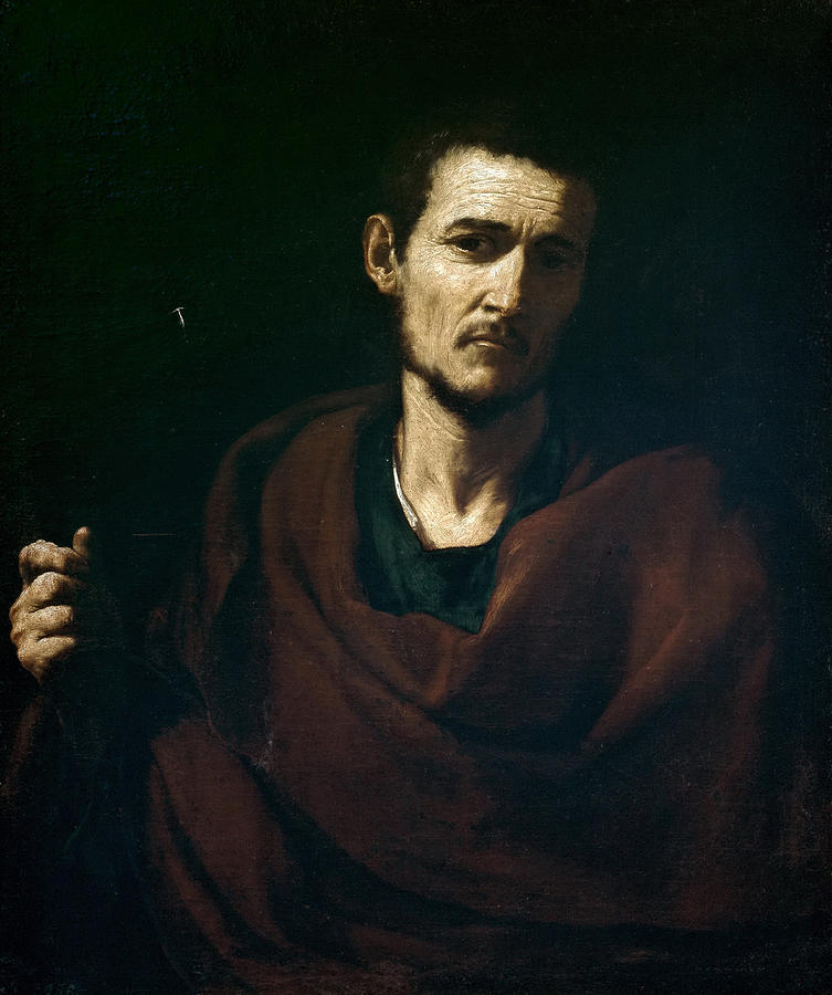 Saint Philip Painting by Jusepe de Ribera