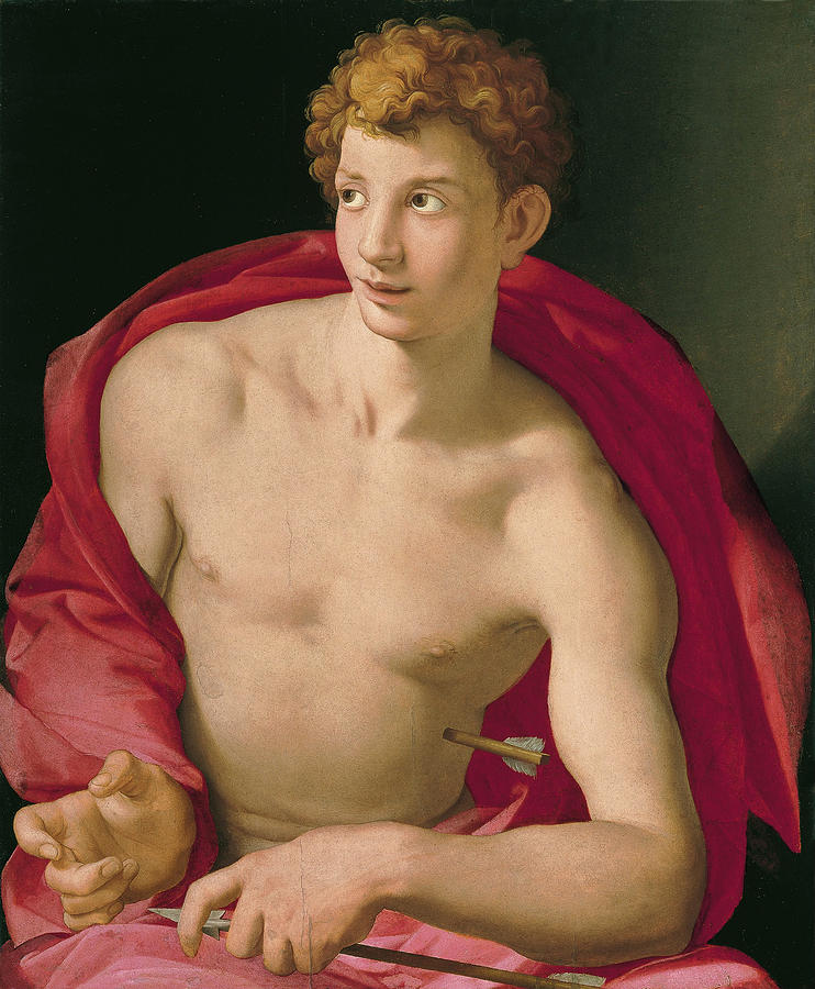 Saint Sebastian Painting by Bronzino