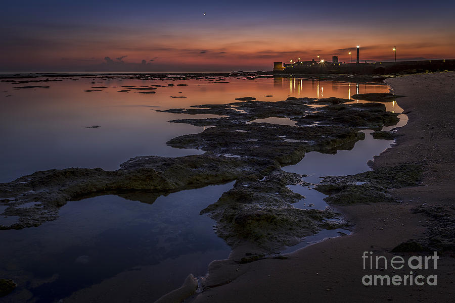 Saint Sebastian Castle Lighthouse Cadiz Spain Photograph by Pablo Avanzini