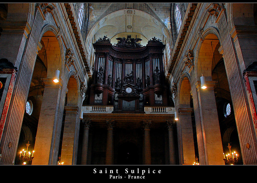 Architecture Photograph - Saint Sulpice by Dany Lison