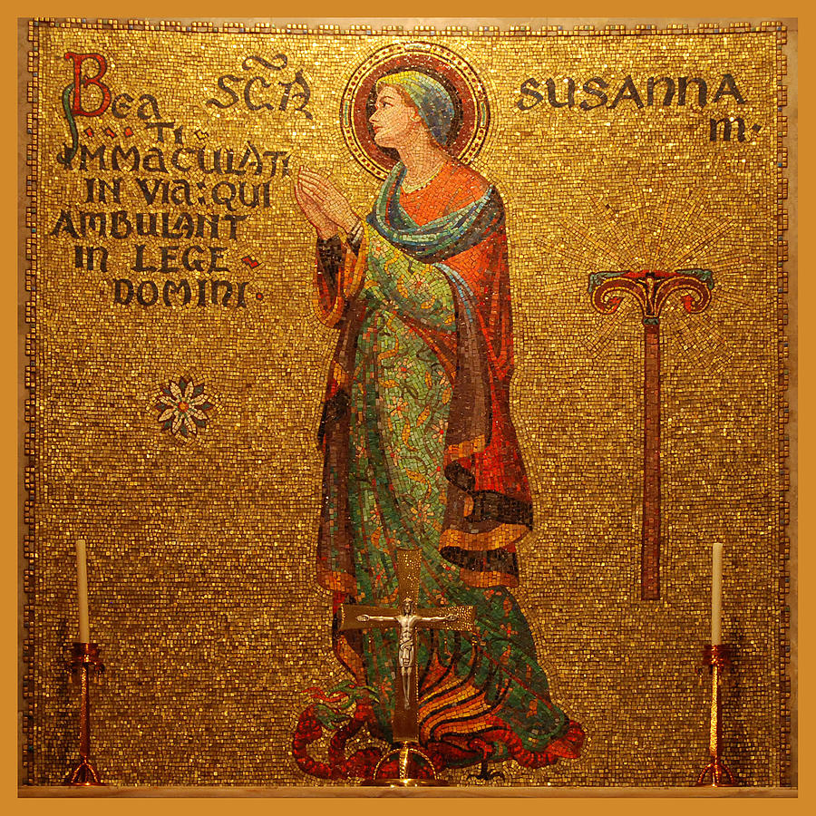 Saint Susanna Altar Photograph by Philip Ralley