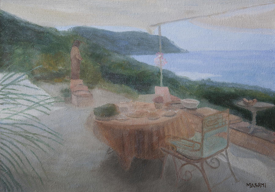 Saint-Tropez Painting by Masami Iida