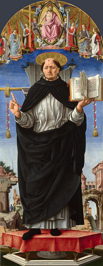 Saint Vincent Ferrer Painting by Francesco del Cossa