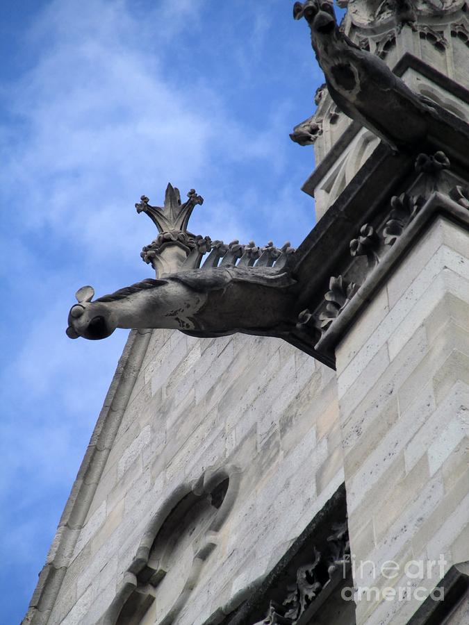 Sainte-Chapelle Gargoyle Photograph by Lynellen Nielsen