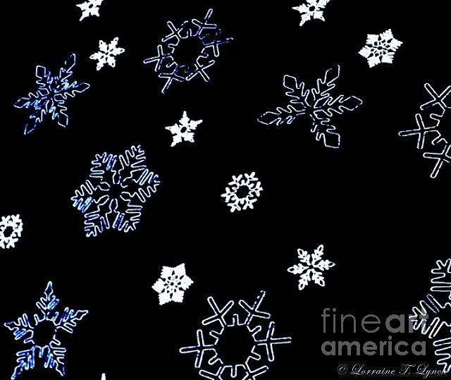 Saks 5th Avenue Snowflakes Photograph by Living Color Photography Lorraine Lynch