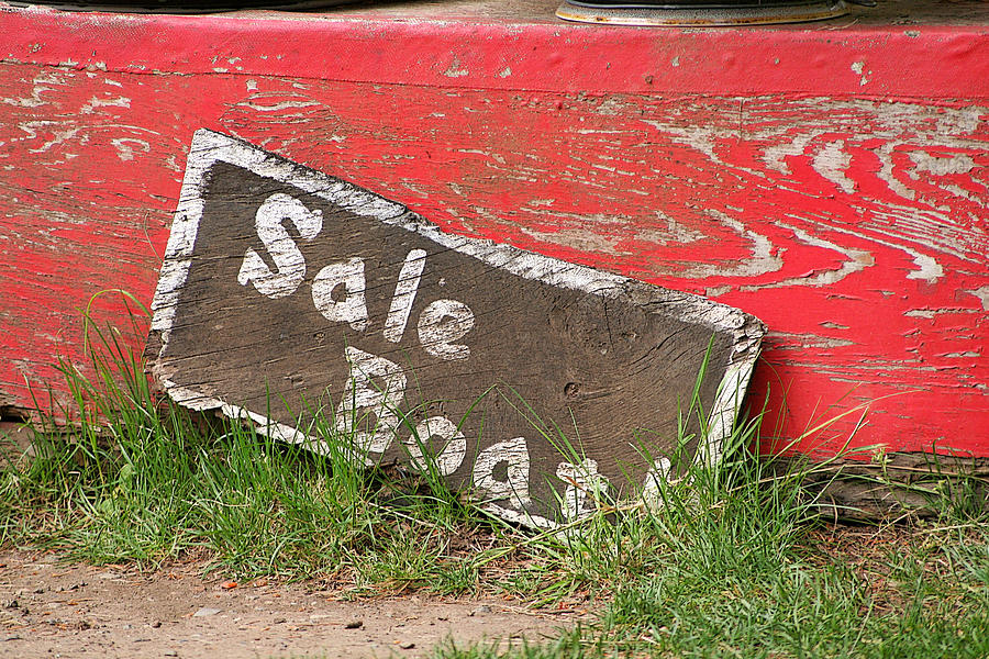 Sale Boat Photograph by Art Block Collections