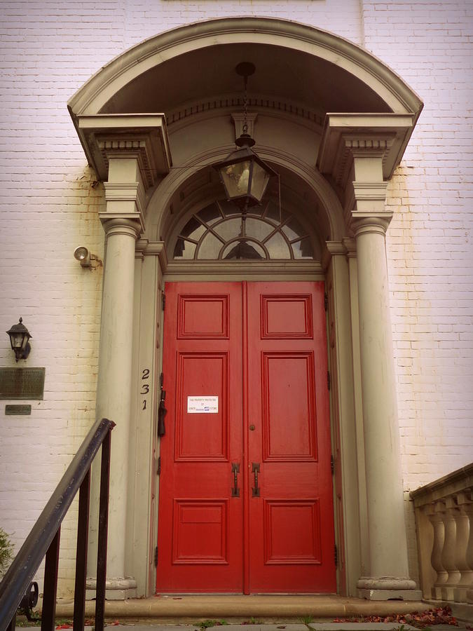 Salem Church Door Photograph by Joseph Skompski