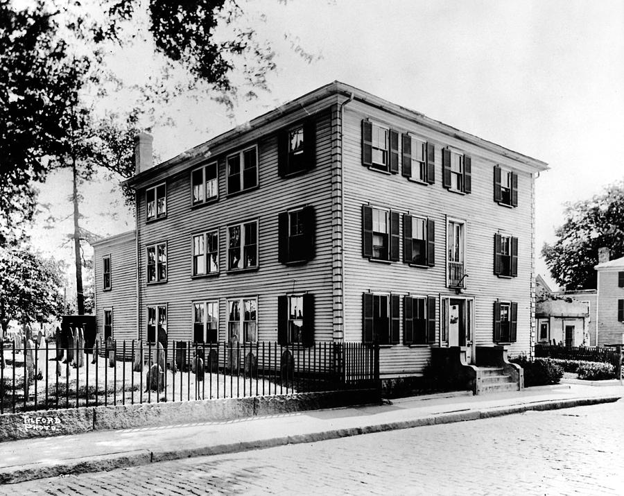 Salem Grimshawe House Painting by Granger Pixels