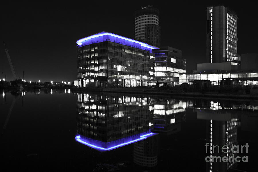 Salford Quay Reflection Photograph by James Lavott