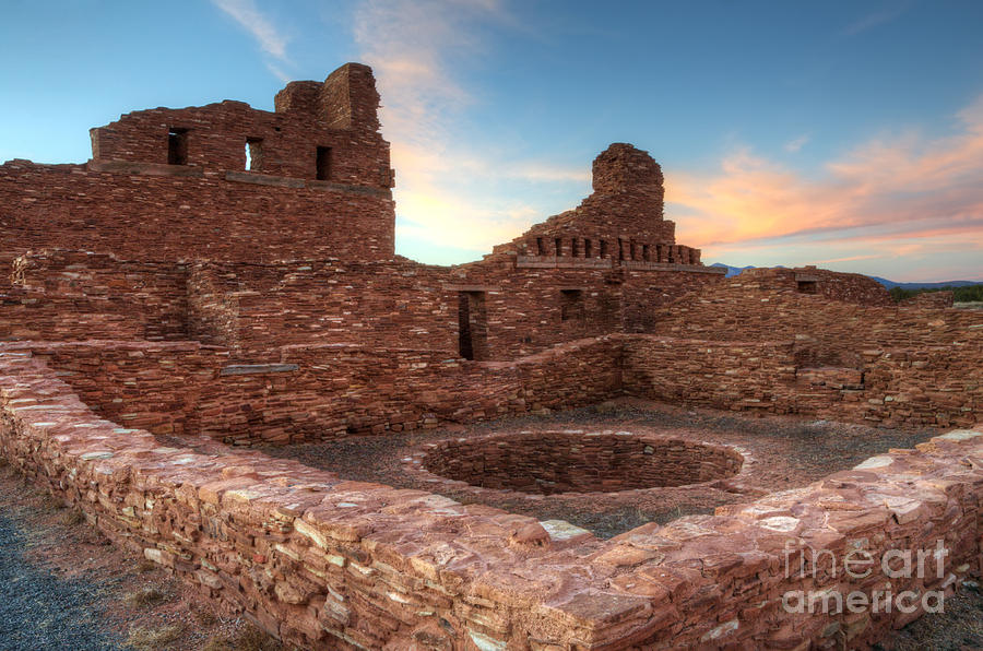 Salinas Pueblo Mission Abo Ruin Photograph by Bob Christopher