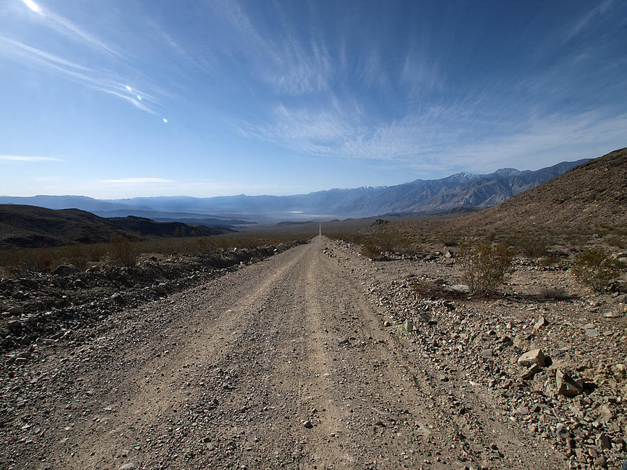 Saline Valley Road Death Valley Photograph by Joe Schofield