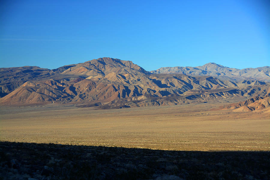 Desert Photograph - Saline Valley Sunset November 17 2014 by Brian Lockett