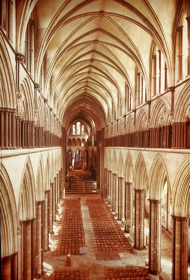 Salisbury Cathedral England Photograph by Dean Ginther