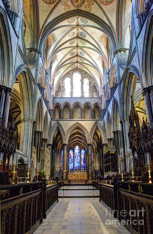 Salisbury Cathedral Photograph by Juli Scalzi