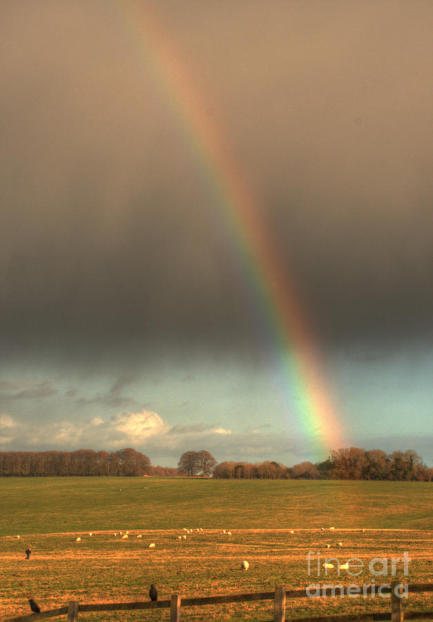 Salisbury Rainbow Photograph by Deborah Smolinske