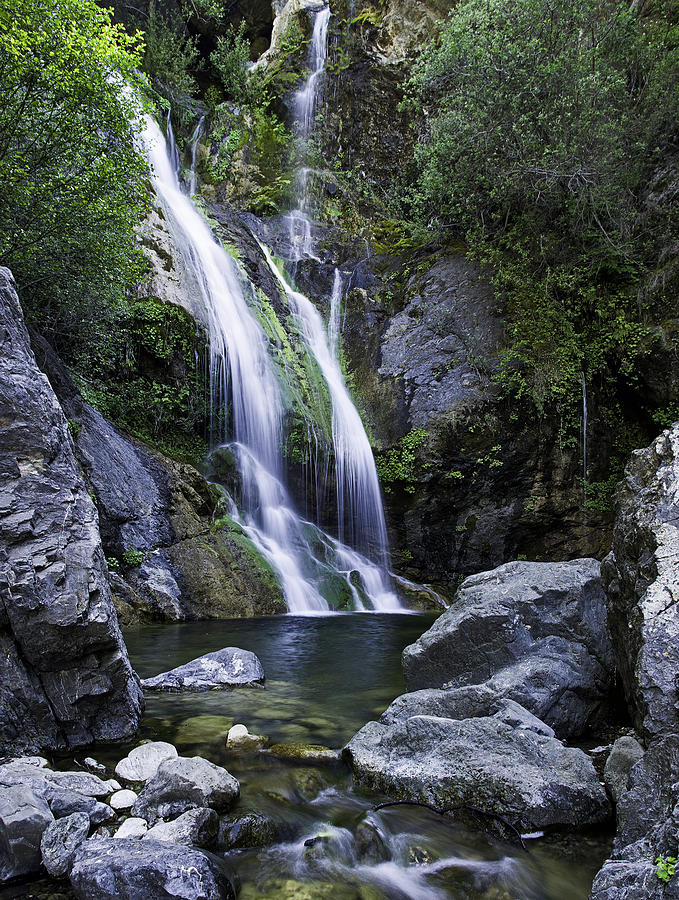 big sur waterfall california