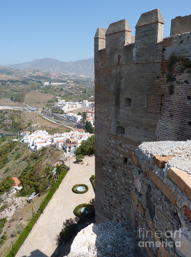 Salobrena Castle - Andalucia - Spain #1 Photograph by Phil Banks