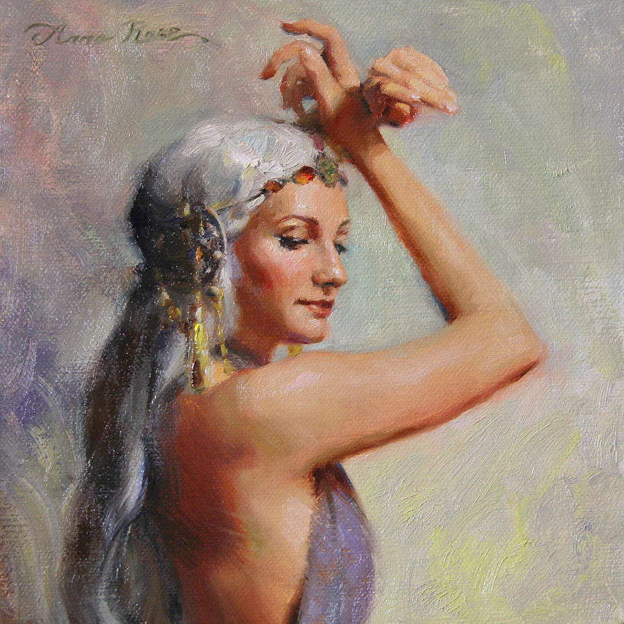 Star Wars Painting - Salome by Anna Rose Bain
