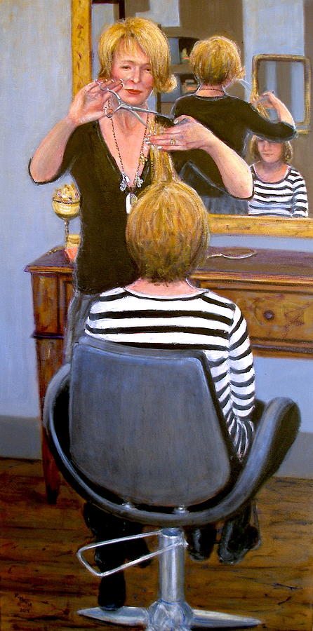 Salon #1 Painting by Donelli  DiMaria