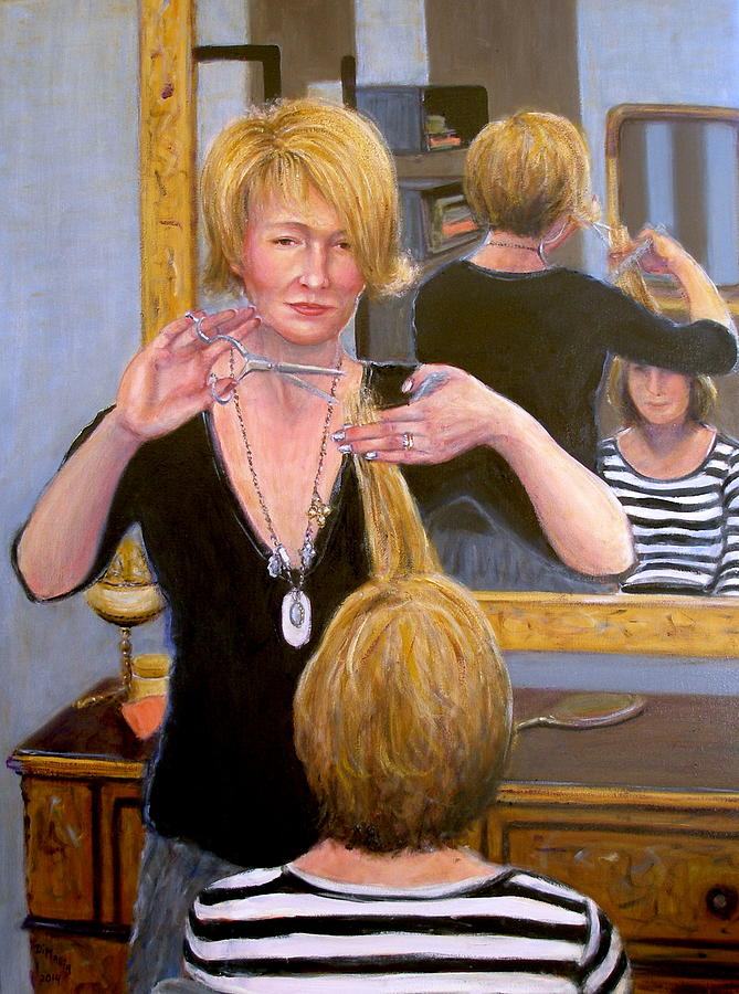 Salon #2 Painting by Donelli  DiMaria