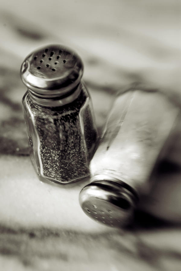 Salt And Pepper Photograph by Matthew Pace