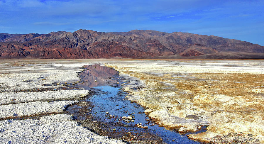 Salt Creek In Death Valley Photograph by David Toussaint