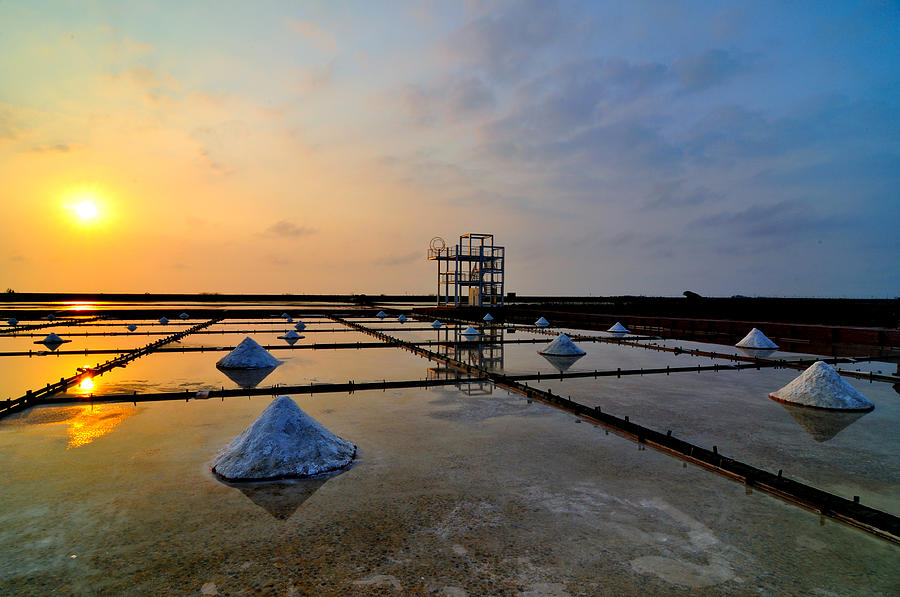 Salt Field Photograph by Photo By Vincent Ting