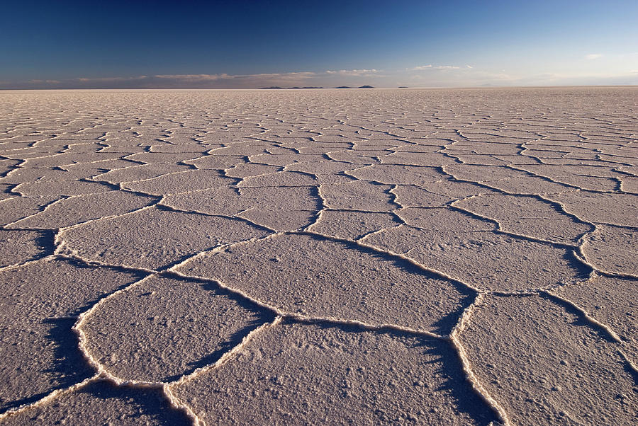 Salt Flat Landscape Photograph by John Elk