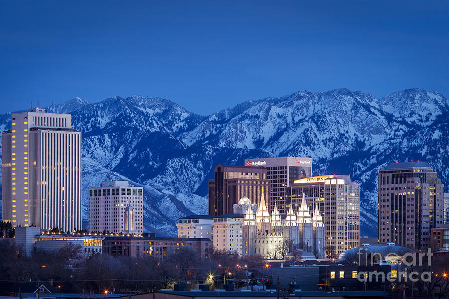 Salt Lake City Photograph by Brian Jannsen