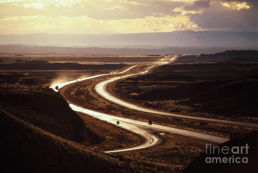 Salt Lake City, Interstate Freeway Photograph by Adam Sylvester