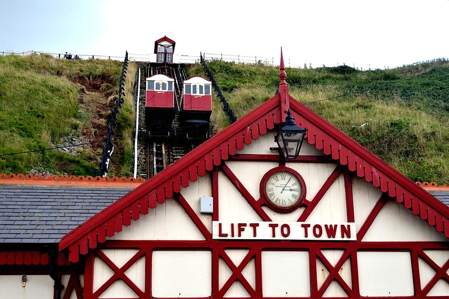 Saltburn Lift To Town Photograph by Scott Lyons