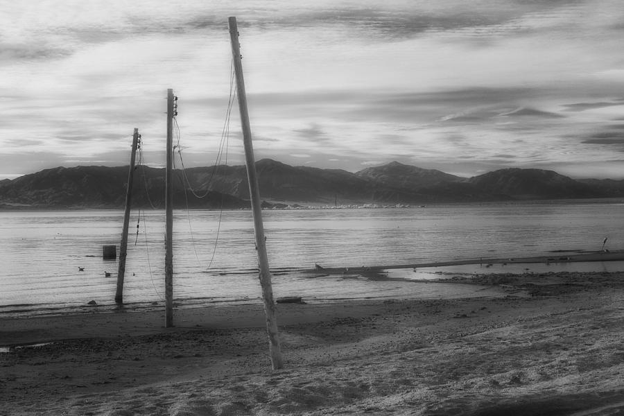 Mountain Photograph - Salton Sea by Hugh Smith