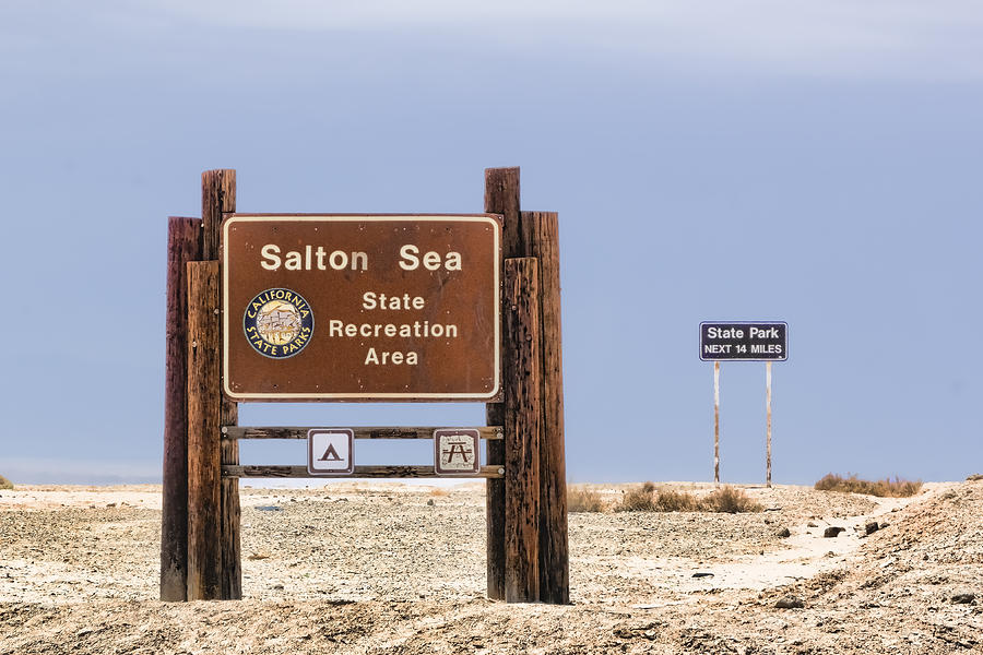 Salton Sea State Recreation Area Digital Art by Photographic Art by Russel Ray Photos