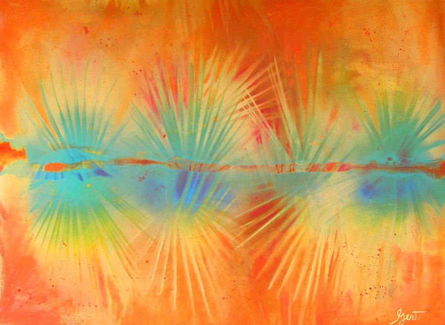 Salute to the Sun Painting by Gertrude Palmer