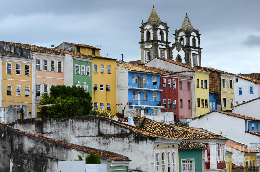 City Scene Photograph - Salvador Brazil The Magic Of Color by Bob Christopher
