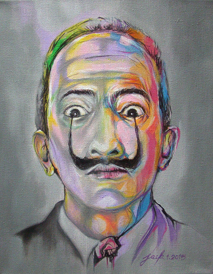 Salvador Dali Painting by Jack No War