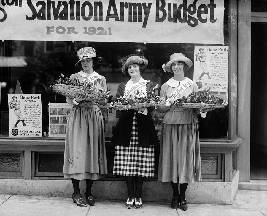Salvation Army, 1921 Photograph by Granger